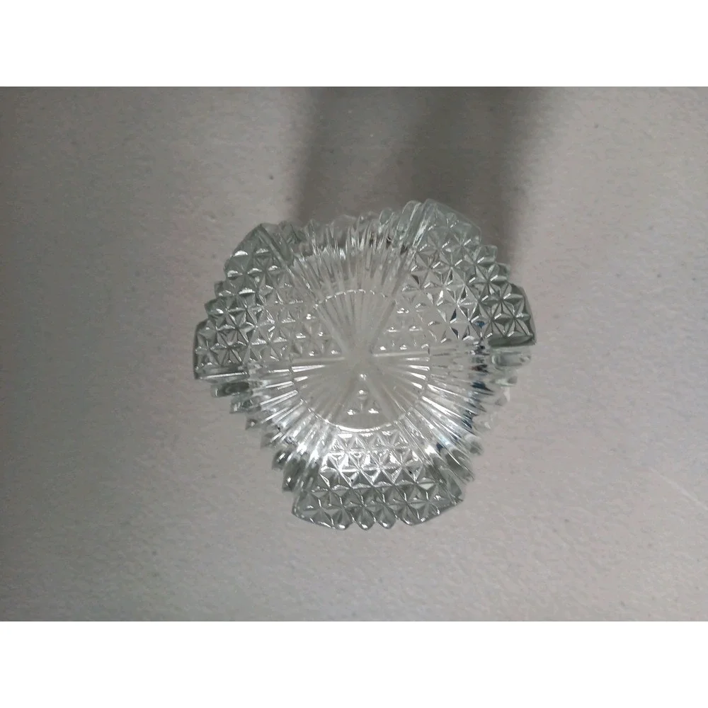 2 Italian Rocks Glass UNMATCHED Cut Glass Art‎ Deco Regency Luxury Barware Retro - Picture 4 of 10